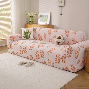 Funda Elástica para Sillón Reclinable con Estampado Floral, Funda Moderna para Sillón Individual, Lavable a Máquina, para Sala de Estar u Hotel, Color Gris - Product Image 2