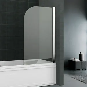 cheap price straight bath screens and pivot bath shower rooms and tempered glass cheap shower enclosure bathtub screen