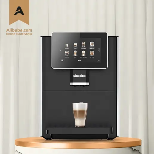 Profesyonel dokunmatik ekran otomatik espresso kahve makinesi