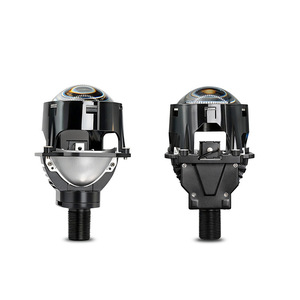 ไฟหน้า LED FANKAI ขนาด 2.5 นิ้ว เลนส์แบบลำแสงคู่ 55W 6000K 12V H4 อัพเกรดแบบติดตั้งเพิ่มเติมได้ทั่วไป - Product Image 3