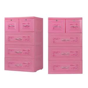 Gabinete con cajones de 3 pisos para bebés: solución de almacenamiento compacta y bonita para guardería, habitación de niños y organización del hogar con diseño duradero - Product Image 5