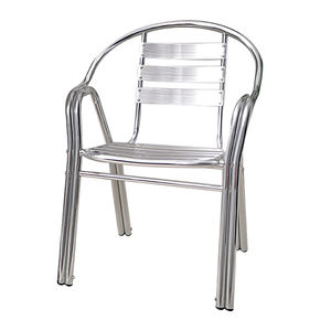 Silla de aluminio para exteriores de alta calidad para uso en patio exterior, sillas de jardín - Product Image 3