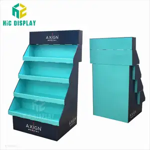 Wholesale Customize Cardboard Honey Display Stand for Supermarket Advertising Store