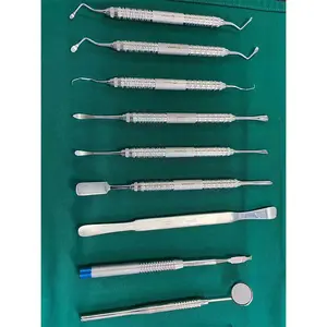 High Quality Oral Dental Surgery Extracting Elevators Forceps Instrument Kit Set