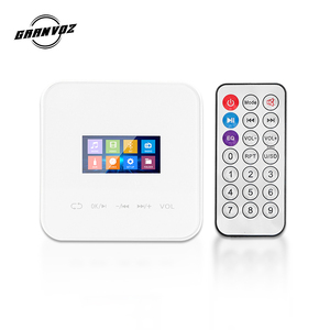 Mini amplificador de PA inteligente montado en la pared de 4*20W inalámbrico para BT con pantalla táctil de 1,7 "sistema de sonido doméstico de impedancia de 8ohm - Product Image 5