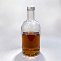 Échantillon Gratuit - Bouteilles en Verre Flint pour Boissons Alcoolisées, Spiritueux, Liqueurs, Gins avec Bouchon - 50ml, 100ml, 200ml, 375ml, 500ml, 750ml, 1000ml