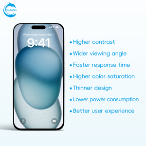 หน้าจอโทรศัพท์มือถือ STAROZON คุณภาพ OEM แบบ COF Hard OLED <span class=keywords><strong>ราคา</strong></span>โรงงาน สำหรับ iPhone 16 E Pro Max - Product Image 5