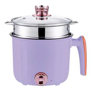 Casserole électrique antiadhésive <span class=keywords><strong>de</strong></span> 2,8 L, capacité <span class=keywords><strong>de</strong></span> cuisson rapide à la vapeur, mini-casserole multifonctionnelle pour étudiants en résidence, cuisson <span class=keywords><strong>de</strong></span> nouilles, électrique - Product Image 5