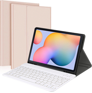 Funda para teclado y funda para Samsung <span class=keywords><strong>Tab</strong></span> S7FE 12,4 con teclado para <span class=keywords><strong>Galaxy</strong></span> <span class=keywords><strong>Tab</strong></span> <span class=keywords><strong>S8</strong></span> <span class=keywords><strong>Plus</strong></span> S7 <span class=keywords><strong>Plus</strong></span> S7 FE, funda para teclado, funda para tableta - Product Image 3