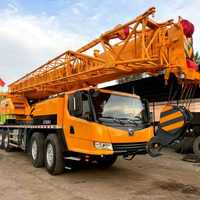 Grue mobile hydraulique XCMG QY85KC 8 pour la construction de ponts et les projets d'infrastructure
