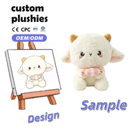 Peluche Bateau Douce Personnalisée Brodé, Rembourrée en Coton PP, Jouet Moelleux Multi-Scènes, Cadeau d'Anniversaire ou de Fête pour Enfants