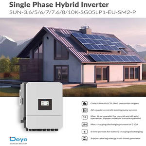 Inversor Deye SUN-3.6/5/6/7/7.6/8/10K-SG05LP1-EU-SM2-P 3.6kw 5kw 6kw 7kw 7.6kw 8kw Inversor Híbrido Monofásico Deye - Product Image 3