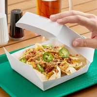 Emballages alimentaires, boîtes à hamburgers, emballages pour restaurants de restauration rapide, fabricant de boîtes à hamburgers, boîtes à hamburgers en papier, vente en gros de hamburgers, faible MOQ, Chine