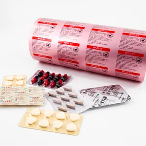 Di alta qualità prezzo di fabbrica Blister foglio di alluminio farmaceutico per la medicina imballaggio farmaceutico