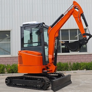 キリン工場カスタム農業用クローラーミニショベル、3.5トンヤンマーEPAディーゼルエンジンとキャブエアコン搭載 - Product Image 2