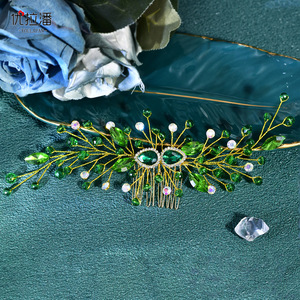 Bandeau en alliage avec strass LY-HP0085, accessoire de cheveux de <span class=keywords><strong>mariée</strong></span> luxueux et scintillant, cristal, coiffures de mariage, <span class=keywords><strong>mariée</strong></span> - Product Image 4