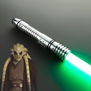 LGT Saber Studio Kit Fisto LED Sabre laser <span class=keywords><strong>Jedi</strong></span> Green Blade Lightsabers Sword Wholesale Drop Shipping Light-Up Toy Lighting Sword - Product Image 2