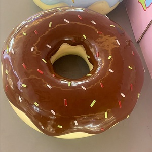 Donuts Decorativos Personalizados, <span class=keywords><strong>Donut</strong></span> <span class=keywords><strong>Gigante</strong></span> de Fibra de Vidrio para Exteriores, <span class=keywords><strong>Donut</strong></span> Artificial Grande para Fiestas - Product Image 3