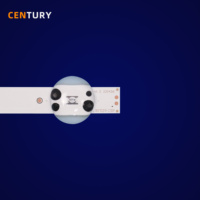 Rétroéclairage TV découpé en usine SSC_Y19.5_TRIDENT_55UM73 Bandes LED pour TV LG 55 pouces Smart TV la moins chère 55UM7660 55UM7450 55UM7400