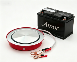 Cuisinière électrique solaire Amor Solar : Réchaud fiable alimenté par batterie 12V pour le camping, les camping-cars et les situations d'urgence - Product Image 1