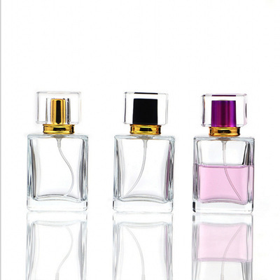 40ml Quadratische Dekorative Leere Farbige Glas-Sprühflasche Dubai Flacon Fe Parfum Flakon| Alibaba.com