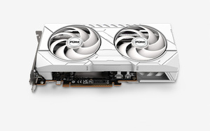 Nueva Tarjeta Gráfica SAPPHIRE 9060XT 16G D6 OC PURE ARGB Blanca con Dos Ventiladores, GPU RX9060 para PC de Escritorio y Juegos, 2025 - Product Image 4