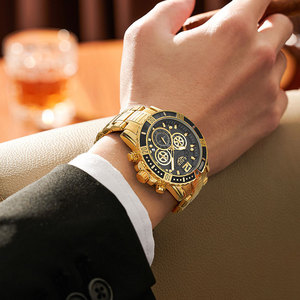 Reloj <span class=keywords><strong>de</strong></span> Cuarzo LG8990 <span class=keywords><strong>con</strong></span> Logotipo Personalizado, para Hombre, <span class=keywords><strong>de</strong></span> Acero Inoxidable y Cuero, Simple, Lujoso, <span class=keywords><strong>con</strong></span> <span class=keywords><strong>Calendario</strong></span>, Estilo Casual <span class=keywords><strong>de</strong></span> Negocios - Product Image 6