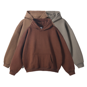 Sudadera con Capucha Unisex de 350g, sin Cordones, Hombros Caídos, Talla Grande, Venta al Por Mayor - Product Image 1