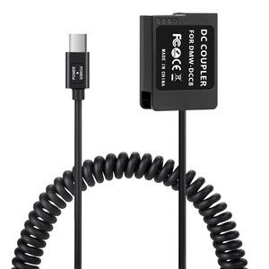 Dc Coupler For Dmw Dcc8 Type C Power Supply Adapter <b>Camera</b> <b>Charger</b> 12W 100 240V Made In China - Product Image 1