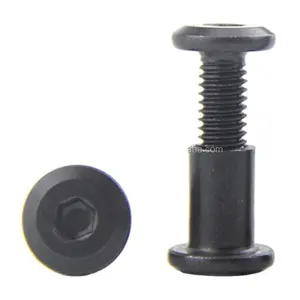 Male and female connector chicago screw for vehicle accessories