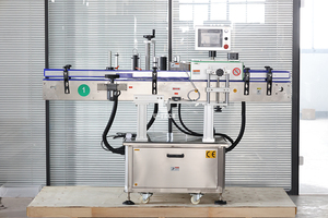 Automático 5L 6L 10L PET vinagre botella <span class=keywords><strong>de</strong></span> <span class=keywords><strong>aceite</strong></span> <span class=keywords><strong>de</strong></span> agua autoadhesivo y máquina etiquetadora <span class=keywords><strong>de</strong></span> botellas redondas - Product Image 2