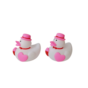 Giocattoli da Bagno Personalizzati a Forma di Paperella per Bambini, Giocattolo Unico per Vasca con Divertenti Disegni - Product Image 3