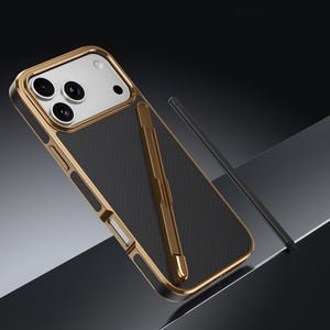 เคสโทรศัพท์ TPU ชุบด้วยไฟฟ้าสำหรับ <span class=keywords><strong>iPhone</strong></span> 17 <span class=keywords><strong>Pro</strong></span> <span class=keywords><strong>Max</strong></span> 17 Air 16 15 <span class=keywords><strong>14</strong></span>สไตลัส<span class=keywords><strong>ปากกา</strong></span>สแบบบูรณาการพื้นผิวคาร์บอนไฟเบอร์ - Product Image 5