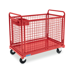 OMCN 211/A 1020x600x950mm <b>luggage</b> <b>trolley</b> with removable mesh sides, load capacity 250kg - Product Image 1
