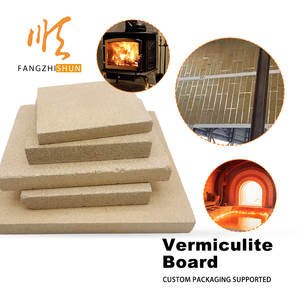 Panneau de <span class=keywords><strong>vermiculite</strong></span> ignifuge personnalisable, panneau de <span class=keywords><strong>vermiculite</strong></span> léger pour revêtement et bardage ignifuge des structures en acier - Product Image 1
