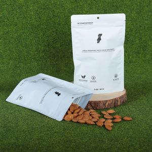 Fruits secs lyophilisés emballés BOPP support pochette à fermeture éclair fenêtre variété comprend framboise pêche melon mangue banane fraise - Product Image 1