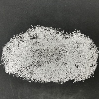 Perles d'EPS ignifuges F302, résine d'EPS vierge, matière première plastique pour blocs de mousse, isolation et emballage