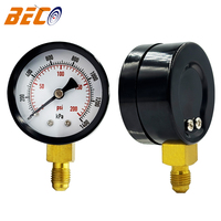 2" Pressure Tester Pressure Gauge 0-200PSI/1400KPA Air Compressor Hydraulic Pressure Gauge Manometer