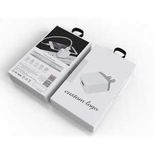 Boîte de téléphone portable en carton rigide imperméable haut de gamme en gros avec impression de logo personnalisé, fermeture magnétique et design avec fenêtre et poignée - Product Image 2