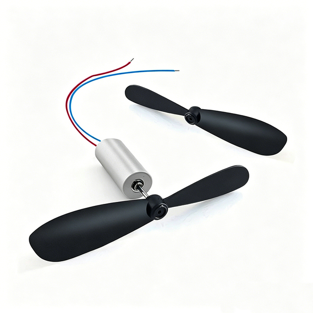 Quadcopter Motor Coreless 716 Helicopter 0.8MM Shaft Diameter Motor Propeller Set