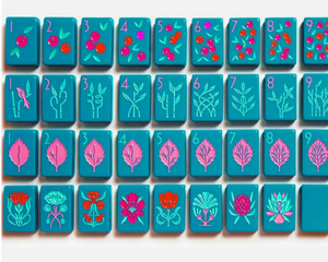 160Pcs Luxury Winter Mountain Cabin Double Layer Acrylic American Mahjong 36mm Waterproof Durable <b>Folding</b> Metal <b>Legs</b> 4 Player - Product Image 6