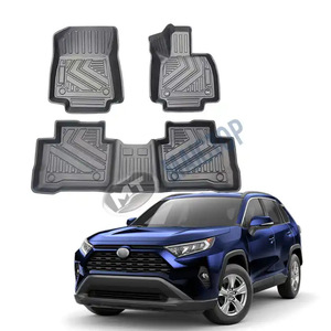 Alfombrillas de TPE aptas para los modelos Toyota RAV4 2019-2022, alfombrillas impermeables específicas para RAV4 - Product Image 1