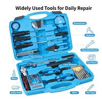 Juego de Herramientas Manuales para Electricista, 39 Piezas, Portátil y Duradero, Kit de Reparación Multifunción para Telecomunicaciones, Mantenimiento de Circuitos Domésticos y Bricolaje