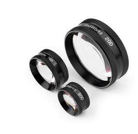 Lámpara de hendidura oftálmica examen LED óptico 90D lente asférica - Product Image 5