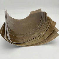 Feuille de PTFE gravée d'un côté, résistante aux hautes températures