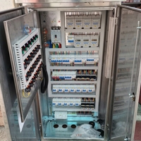 Ensemble de distribution d'alimentation professionnel sur mesure 415V, centre de commande en acier fortifié IP54 avec interface de surveillance unifiée
