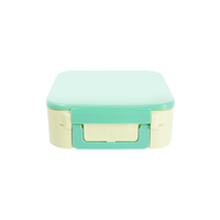 Vente en gros de boîtes de conservation alimentaire en plastique PP de 1000 ml, 3 compartiments, cuillère, fourchette - Conception flexible, portable, cuisine à domicile