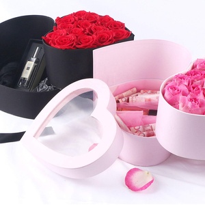 heart boxes flower shape heart shaped flower box