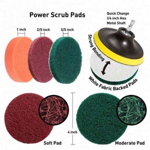 Les fabricants vendent 16 ensembles de brosses pour toilettes avec manche en acier écologique, brosse en nylon et support en plastique. - Product Image 4
