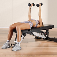 Banc de musculation avec 13 positions réglables pour les séances d'entraînement en garage et à domicile, musculation